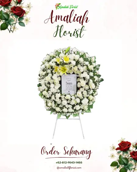 Krans Bunga Duka Trewung